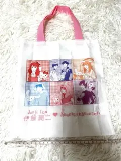 伊藤潤二 サンリオ ガチャ トートバッグ まねっこ小窓B