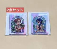 地縛少年花子くん 10周年記念ミュージアム ミニアクリルブロック 蒼井茜 赤根葵