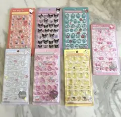 【新品】ボンボンドロップシール うるちゅる シール 7セット サンリオ