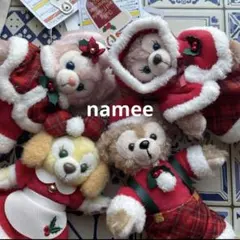 ダッフィー　ぬいぐるみバッジ　クリスマス2024 シェリーメイ　リーナベル他