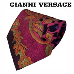GIANNI VERSACE ネクタイ シルク イタリア製 バロック ゼブラのサムネイル