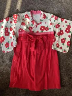 【即日発送】ベビー 袴ロンパース 女の子 お正月 初節句 お食い初め 雛祭り