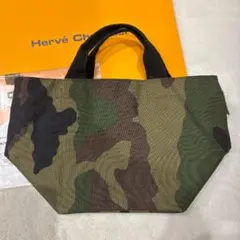Herve Chapelier カモフラージュ柄 ハンドバッグ - メルカリ