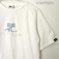 【状態良好】courrèges ロゴ半袖Tシャツ　クレージュ　y2kのサムネイル