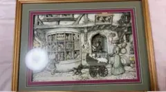 額装品 アントン・ピック シャドーボックス 立体切り絵 3Dアート おもちゃ屋