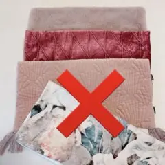 Francfranc クッションカバー　ピンク