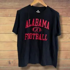 Fanatics アラバマ大学 フットボール Tシャツ 黒 L カレッジプリント