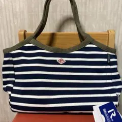 ROOTOTE トートバッグ ボーダー サイドポケット付きのサムネイル