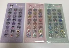 サンリオ おはじきふうシール マイメロ クロミ ハンギョドン 3枚セット 新品