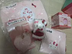 サンリオ　キティ　くじ　バック　チャーム　巾着　ポーチ