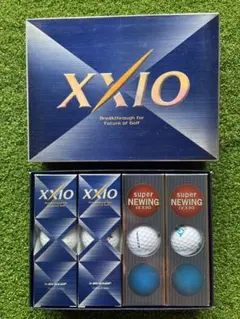 XXIOとsuper NEWING ゴルフボール 1ダース 新品 未使用のサムネイル