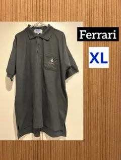 希少 フェラーリ Ferrari ポロシャツ LLサイズ 黒のサムネイル