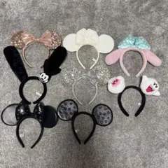 バラ売り可能 ディズニー/ユニバ/サンリオ カチューシャ