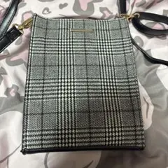 チェック柄ショルダーバッグ