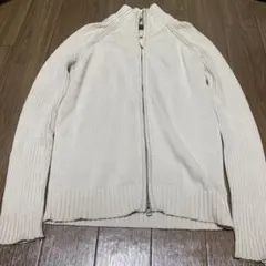 zara man メンズ ジップニット M