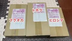 ポケモンカードスペシャルBOX 3個セット トウホク、ヒロシマ、フクオカ