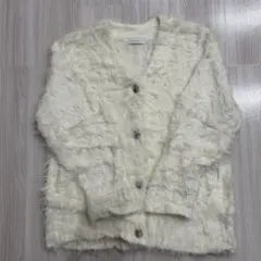 PAGEBOY アイボリー カーディガン