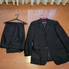 ビジネススーツ ジャケットとパンツセット　黒
