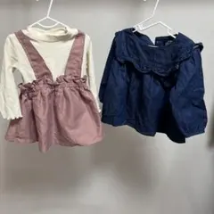 サロペットスタイル トップス