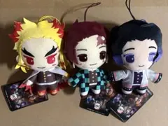 鬼滅の刃　無限城編　ぬいっこぬいぐるみ　3点セット　マスコット
