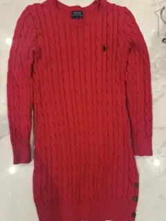 Polo Ralph Lauren ケーブルニットワンピース