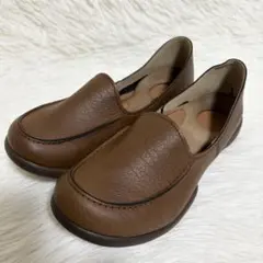 Re:get A ドライビングローファー スリッポン ブラウン Sサイズ