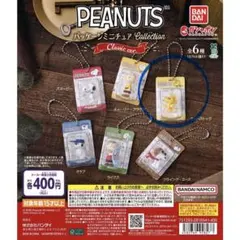 PEANUTS パッケージミニチュアコレクション ウッドストック