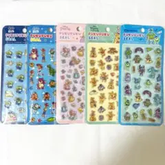 ディズニーぷくぷくシール/トイストーリー/プリンセス/プーさん/モンスターズ