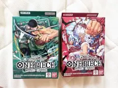 新品未開封　ワンピースカードゲーム スタートデッキ ルフィ ゾロ 2種セットのサムネイル