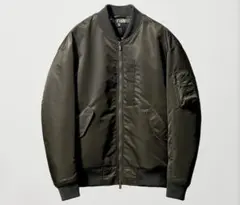 UNIQLO ジルサンダー グレー ハイブリッドダウンオーバーサイズMA－1　S