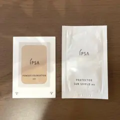 IPSA パウダーファウンデイションe101 & プロテクターサンシールドex