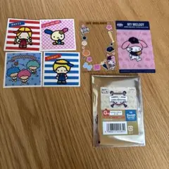 サンリオ タイトーくじ 侍ジャパン G賞 クリアカードセット マイメロディ