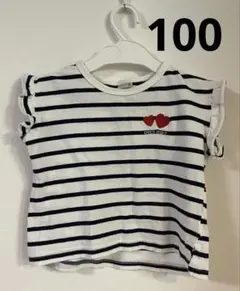 petit.main フリル袖 Tシャツ 100のサムネイル