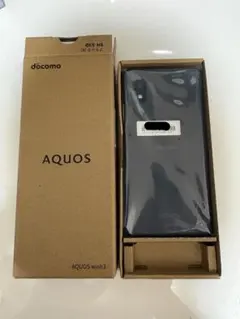 SHARP AQUOS wish3 SH-53D ブラック docomo - メルカリ