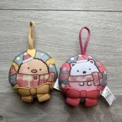 すみっコぐらし ぬいぐるみマスコット ストラップ　2個セット