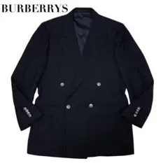 【美品】BURBERRYS バーバリー 紺ブレ ダブル ジャケット 日本製 A6