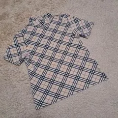 美品 Burberry バーバリーゴルフ ノバチェック トップス 半袖 M 綿