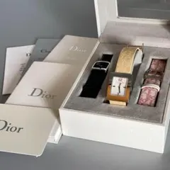 クリスチャンディオール　マリス　替えベルト付き　箱　付属品付き　D78-109