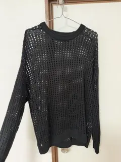 Cathy's closet ニット セーター ブラック Mサイズのサムネイル