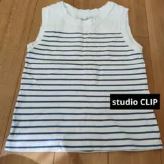 レディース　ボーダー　タンクトップ