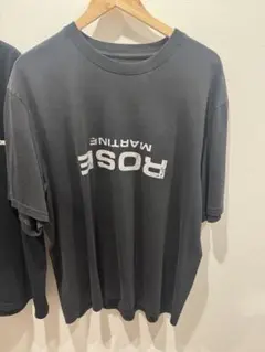 Martine Rose ロゴプリント Tシャツ ブラック XL フェード加工のサムネイル