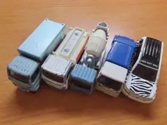 トミカトラックまとめ売り　トミカミキサー車　ゴミ収集車　ラウンドクルーのサムネイル