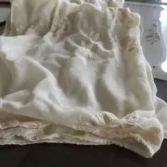 大判　ストール　首　バラ柄　日焼け冷房に