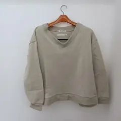 【野327】RODEO CROWNS WIDE BOWL Vネック スウェット