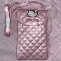 Hello Kitty キルティングポーチ ピンク