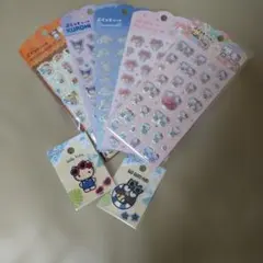 ぷくっとシール5枚・日焼けワッペン2枚セット☆