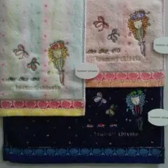 新品　ツモリチサト⭐️　彩り 鮮やか❣️ふんわりタオルハンカチ (=゜ω゜=)♪