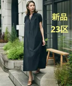 新品　23区　蛯原友里STORY ブライトメモリー ワンピース　黒 38