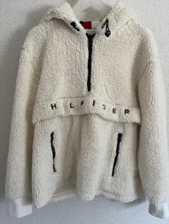 TOMMY HILFIGER フリースジャケット ホワイト