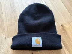 carhartt A18 黒 ニット帽　MADE INCANADA